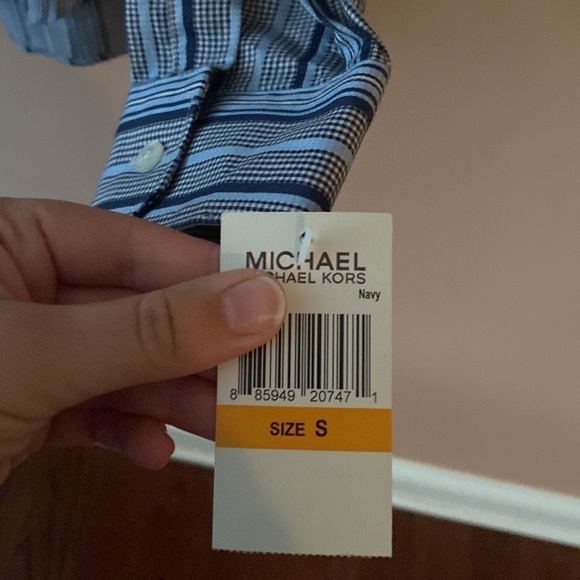 NWT Michael Kors button down - Picture 4 of 5